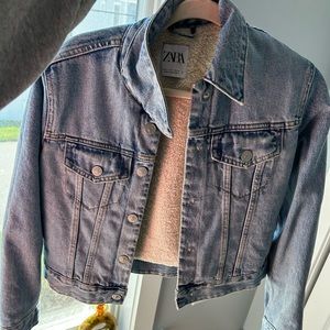 Small Zara Jean Jacket